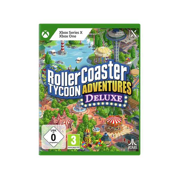RollerCoaster Tycoon Adventures Deluxe Xbox Game.